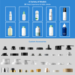 Flacone Spray Vuoto in HDPE PCR da 60ml, 100ml, 150ml, Rotondo, per Polvere Secca, con Pompa o Erogatore a Pressione - Product Image 4