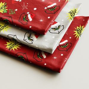 ผ้าเรยอนพิมพ์ลายดิจิทัลสำหรับเสื้อผ้าเด็ก100% คริสต์มาส - Product Image 4