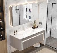 Nouvelles unités de meubles-lavabos de salle de bain avec armoire sous-vasque, vente en gros d'usine, ensemble d'armoires de salle de bain murales étanches