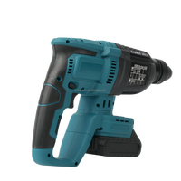 Marteau perforateur électrique sans balais multifonctionnel de qualité industrielle 21V rechargeable au lithium-ion, puissance de perçage de 60,4 pi-lb