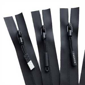 Cremallera de TPU reflectante y nailon impermeable con deslizador sin bloqueo de 20 cm, ecológica para chaquetas, abrigos, mochilas y bolsos de exterior - Product Image 4