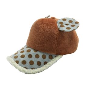 2019 nuevo de ciervos patrón niñas cálido invierno <span class=keywords><strong>gorra</strong></span> de béisbol sombrero lindo oídos - Product Image 2
