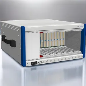 Placa de chassi PXI com 12 slots e canal de dados para medição