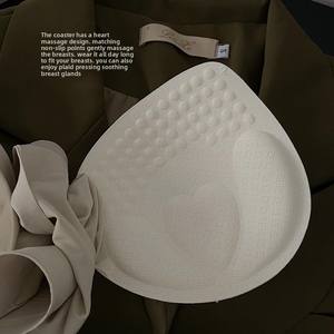 Sujetador inalámbrico antiflacidez para <span class=keywords><strong>mujer</strong></span>, cómodo verano, poliamida gruesa, uso diario, diseño de cuerpo de dibujos animados, gancho, correas ajustadas - Product Image 3