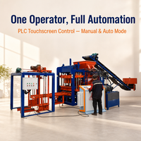 Máquina Automática para Fabricar Bloques de Hormigón Huecos QT4-15, Precio de Venta en Zimbabue