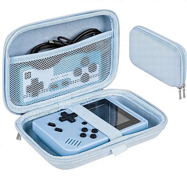 OEM ODM Custom Eva Hard Carrying Case for Retro Mini Handheld Game Console Protective Travel Bag Box Pouch