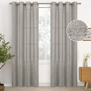 Intelligenter Lichtfilter-Plisseevorhang 100% Polyester Isoliert Anpassbar Ösen-Seil Links/Rechts Teilbar Öffnend Eingebaut - Product Image 3