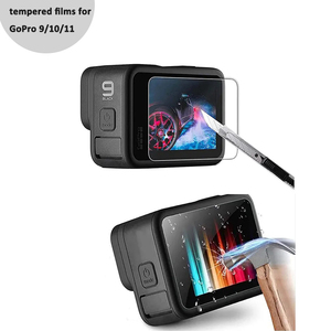 HERO 12 accessori schermo lente temperante pellicole di vetro per <span class=keywords><strong>Go</strong></span> <span class=keywords><strong>Pro</strong></span> Hero 9 10 11 12 Action sport fotocamera - Product Image 5