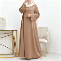 Robe Abaya Maxi pour Femmes, Vêtements Islamiques, Grande Taille, Antistatique, Vente en Gros pour Musulmanes, Best-seller en Malaisie