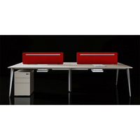 Meubles de bureau commerciaux, bureau de travail, poste de travail pour le personnel, cloison de bureau, poste de travail informatique