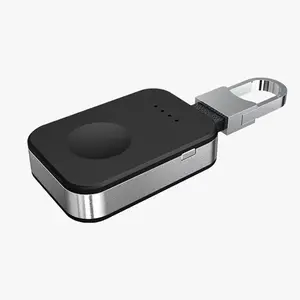 苹果手表便携式无线充电器950毫安时移动电源iWatch 7 SE 6 5 4 3 2 1磁性USB快速充电器扩展坞支架