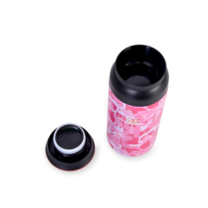ขายส่ง FX CREATIONS ขวดน้ำเก็บความเย็นแบบสุญญากาศ Cheeky Meow FXG369‑48 350 มล. ขวดน้ำสแตนเลสลายแมวน่ารัก - Product Image 4