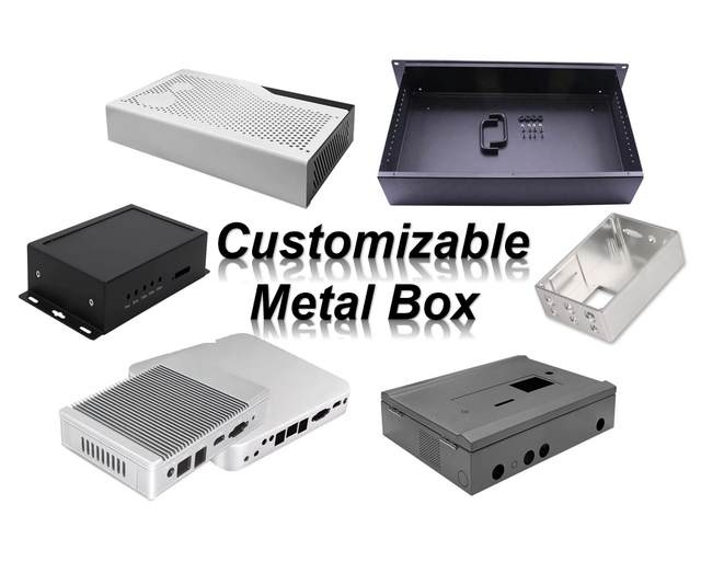 Custom Sheet Metal Aluminum Shell Chassis Case Box Enclosure Electrical Aluminium Housing for Electronic Machining Services