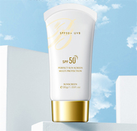 Lotion solaire naturelle coréenne ips 50, protège la peau, non gras, hydratant