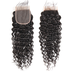 Alipearl 4x4 5x5 6x6 7x7 HD Swiss ren đóng cửa phía trước với sâu xoăn sóng Remy màu sắc tự nhiên trong suốt HD ren đóng cửa - Product Image 2