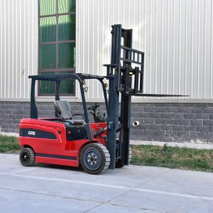 รถยก2ton 3.5Ton 4ล้อขับเคลื่อนด้วยมอเตอร์ไฟฟ้ารถยกภูมิประเทศแบบขรุขระ - Product Image 3