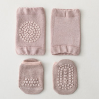 Chaussettes et genouillères antidérapantes respirantes en coton pour bébés et enfants, NO GLP313, pour les tout-petits qui rampent, de 0 à 1 an, multi-tailles
