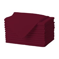 Serviette de table réutilisable en tissu satiné polyester imprimé moderne multicolore pour mariage, restaurant, maison