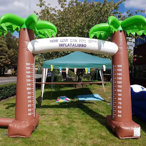 Juego Inflable Interactivo Popular, Juego de <span class=keywords><strong>Baile</strong></span> <span class=keywords><strong>Limbo</strong></span> Inflable, Arco Inflable Económico para Adultos - Product Image 2