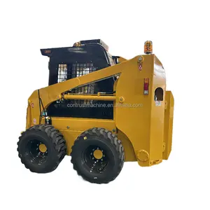 2024 Factory Direct Export tracked skid steer 500kg 600kg 800kg 1 ton skid steer loader with track