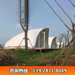 เต็นท์โดม 6x8 ม. แบบขยายได้ หนึ่งห้องนอน กันลม สำหรับใช้งานกลางแจ้งทุกฤดู - Product Image 3