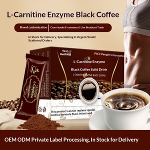 <span class=keywords><strong>Café</strong></span> Instantáneo de L-Carnitina Natural Pura, Sabor Chocolate Negro con <span class=keywords><strong>Azúcar</strong></span>, 2g*40 Bolsitas, Directo de Fábrica, Personalizable, MOQ Bajo - Product Image 2