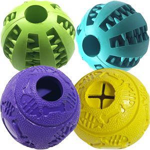 Nouveauté : balle pour chien en EVA indestructible, jouet interactif pour animaux de compagnie, respectueux de l'environnement, pour les jeux de chasse au ballon et le soulagement de l'ennui - Product Image 1