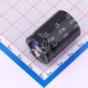 ตัวเก็บประจุแบบอิเล็กโทรไลต์อะลูมิเนียมแบบ Snap-in รุ่น LS-121M2G--A2230 แบบ Through hole, ขนาด D22xL30 มม. 120uF 400V 1.659โอห์ม 1.04A - Product Image 2