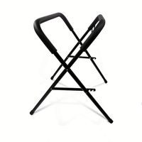 Support de basse pliable de grande taille avec pièces en plastique pour les bassistes