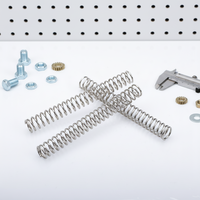 Resorte de Compresión Industrial de Acero Inoxidable en Espiral, 0.1-8mm, Antioxidante, Longitud Extendida, para Equipos Marinos