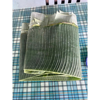 Feuilles de bananier vertes fraîches 100% naturelles, coupées, pour l'emballage alimentaire et la cuisson à la vapeur, Dong Nai-Vietnam EXO