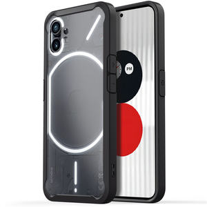 Per niente telefono One TPU PC Cover per telefono in cristallo trasparente custodia trasparente Anti-impronta per telefono senza telefono 1 - Product Image 1