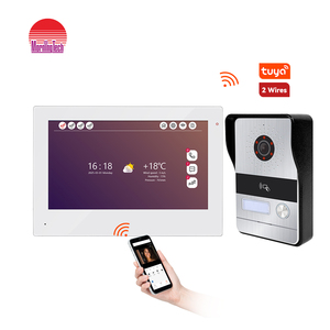 Tốt nhất thông minh an ninh ngoài trời Video Doorphone hệ thống <span class=keywords><strong>intercom</strong></span> với 160 độ peedome Camera chuông cửa Bộ dụng cụ cho biệt thự - Product Image 1