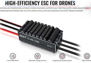 Miat HV 12S-24S <span class=keywords><strong>300A</strong></span> <span class=keywords><strong>ESC</strong></span> 56Volt 60A 120A 200A điều khiển động cơ cho động cơ không chổi than - Product Image 5