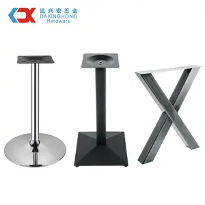 Wholesale Custom Steel Furniture Feet Metal Office Desk Legs Adjustable Height Coffee Table Legs For Dining