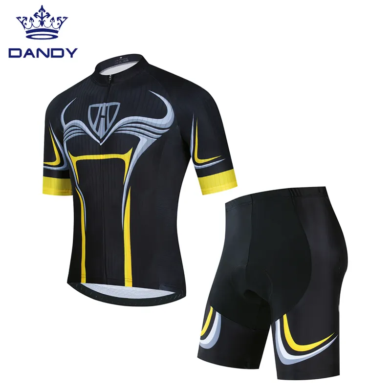 Cycling Team Jersey Bike Bib Shorts Set Ropa Ciclismo Men MTB Summer Bicycling Maillot Bottom Clothing