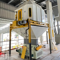 Máquina Peletizadora de 10 TPH para Alimento Animal, Máquina para Molino de Alimento para Aves, Máquina Procesadora de Alimento para Ganado, Máquina para Hacer Pellets de Pollo