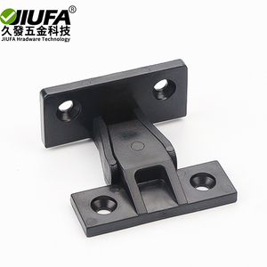 Connecteurs de meubles Jiufa, supports d'angle en plastique réglables pour armoires et meubles, 20 pièces - Product Image 3