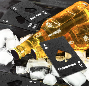 Abridor de Botellas de Cerveza Portátil de Acero Inoxidable del Tamaño de una Tarjeta, Herramienta Multiusos con Inserto para Llavero, para Cartera, EDC, Camping <span class=keywords><strong>y</strong></span> Viajes - Product Image 3