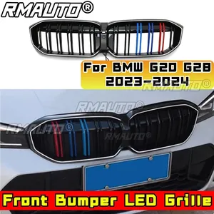 Parrilla Delantera LED para BMW Serie 3 G20 G28 2023-2024, Kit de Carrocería, Parrilla LED para Parachoques, Pieza Exterior - Product Image 6