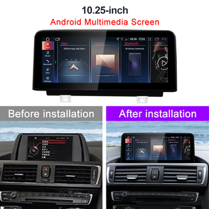 HFMidia Qualcomm Snapdragon 665 Système Android 16 Carplay sans fil AUTO pour BMW Série 1 F20 F21 F52 NBT Lecteurs vidéo de voiture - Product Image 2