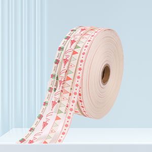 Cinta ecológica de doble cara de algodón 100% de alta calidad Patrón de celebraciones de 15mm de ancho - Product Image 5