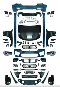 Adecuado para la actualización del Serie 5 F10 <span class=keywords><strong>520i</strong></span> 528i 530i 535i al kit de carrocería G30 M5 2023, equipado con accesorios de alta calidad para automóviles. - Product Image 2