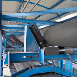 Boru bantlı konveyör | Madencilik ve çimentoda tozsuz dökme malzeme kullanımı için kapalı boru taşıma sistemi - Product Image 5