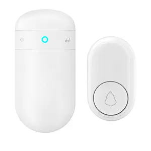 Self-powered door bell chime Source wireless electric door OEM Smart home wireless doorbell security for home