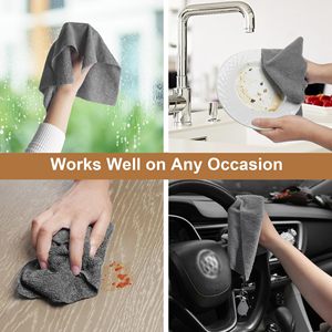 Lot de 50 rouleaux de serviettes jetables lavables à déchirer à la main, lingettes pratiques pour la cuisine domestique, torchons pour le lavage de voiture - Product Image 5