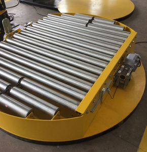 Tự động Powered <span class=keywords><strong>Pre</strong></span> <span class=keywords><strong>Stretch</strong></span> Turntable Pallet <span class=keywords><strong>wrapper</strong></span>/trực tuyến Pallet <span class=keywords><strong>wrapper</strong></span> căng máy bao bì - Product Image 6