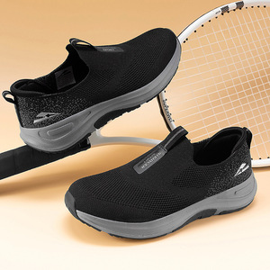 Nouvelles chaussures décontractées pour hommes en tissu maillé respirant, semelle souple confortable, légères, résistantes à l'usure, chaussures de sport pour la course à pied - Product Image 2
