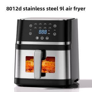 <span class=keywords><strong>Freidora</strong></span> de Aire Personalizada Transfronteriza de Gran Capacidad, 9L, Ventana Visible, Control Táctil Antiadherente, Estándar Estadounidense/Europeo, <span class=keywords><strong>Freidora</strong></span> Casera sin Aceite - Product Image 2