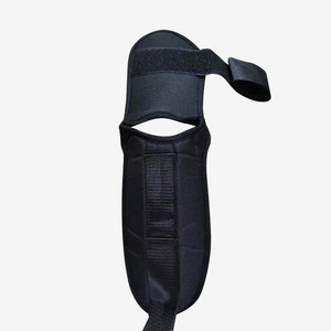 Sangle de yoga noire de 155 cm pour le fitness et les étirements, soutien de la cheville, aide à l'entraînement - Product Image 2